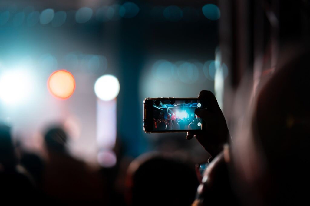 redes sociales en eventos