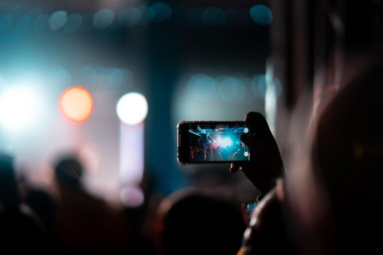 redes sociales en eventos